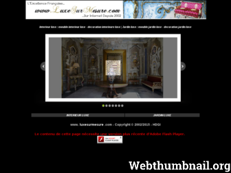 luxesurmesure.com website preview