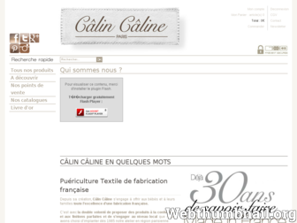 calincaline.fr website preview