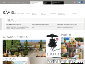 poterie-ravel.com website preview