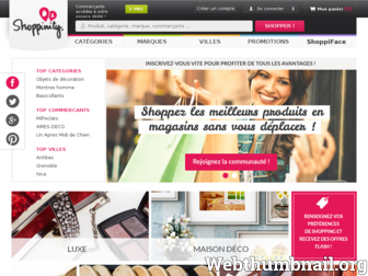 shoppinity.com website preview