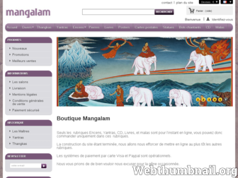 mangalam.eu website preview