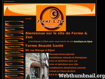 formeetzen.fr website preview
