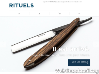 rituels.ca website preview