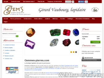 gemmes-pierres.com website preview