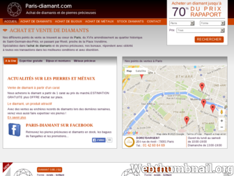 paris-diamant.com website preview