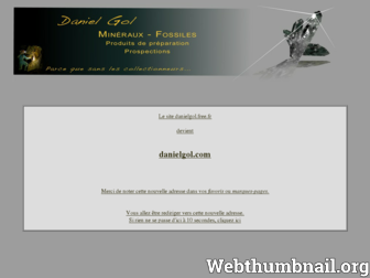 danielgol.free.fr website preview