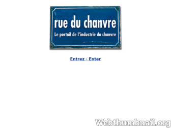 rueduchanvre.com website preview