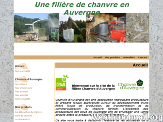 chanvreauvergne.e-monsite.com website preview