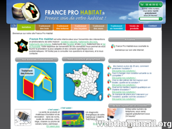 france-pro-habitat.fr website preview
