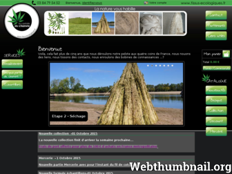 tissus-ecologiques.fr website preview