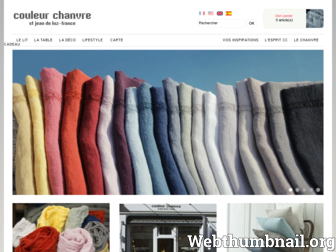 couleur-chanvre.com website preview