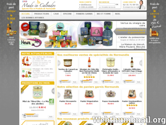 madeincalvados.com website preview