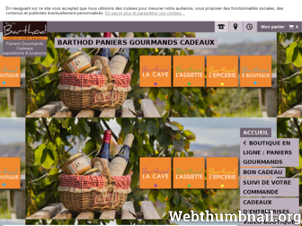 barthod-produits-regionaux.fr website preview