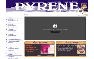 pyrene-produits-regionaux.com website preview