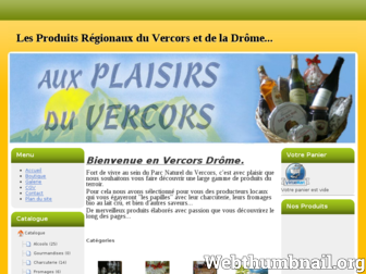 produits-regionaux-vercors-drome.fr website preview