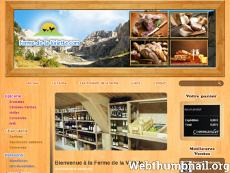 ferme-de-la-valette.com website preview