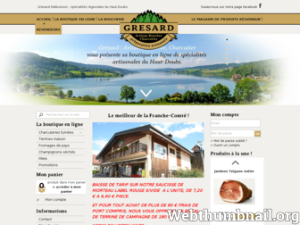 gresard.fr website preview
