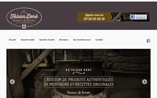 au-faisan-dore.fr website preview