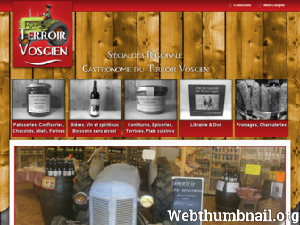 produitsduterroirvosgien.fr website preview