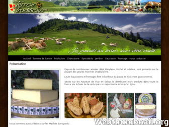 produits-regionaux-savoyards.com website preview