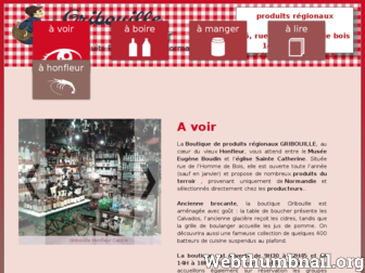 gribouillehonfleur.com website preview