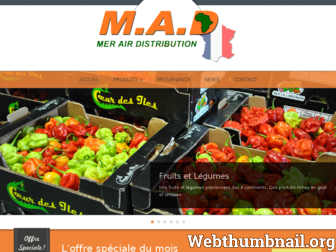 merairdistribution.fr website preview