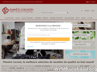 planete-cocoon.com website preview