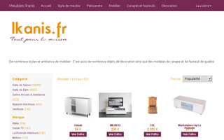 ikanis.fr website preview