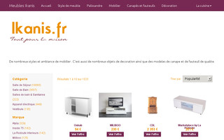 ikanis.fr website preview