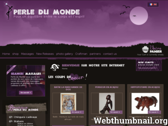 perledart.fr website preview