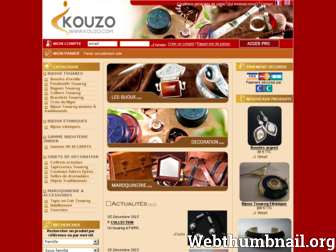 kouzo.com website preview