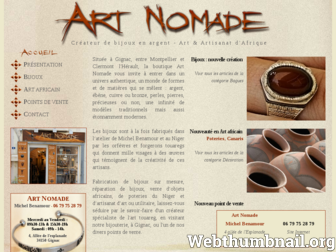 artnomade.com website preview
