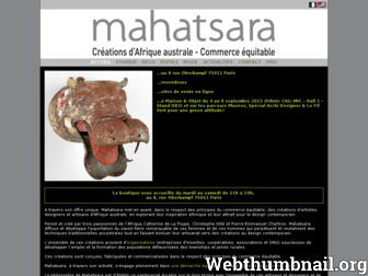 mahatsara.com website preview