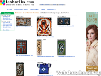 lesbatiks.com website preview