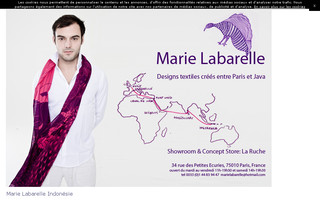 marielabarelleindonesia.com website preview