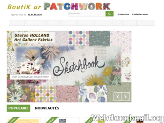 boutik-ar-patchwork.com website preview