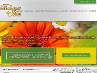 lebouquetdesisles.com website preview