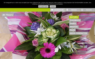 fleursjb.com website preview