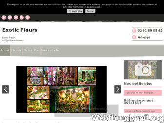 exotic-fleurs-14.fr website preview
