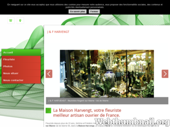 harvengt-fleuriste.fr website preview