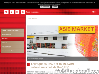 epicerie-asie-market.fr website preview