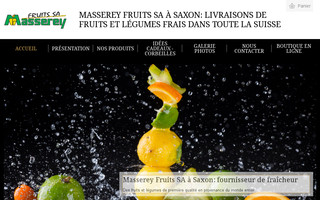 masserey-fruits.ch website preview