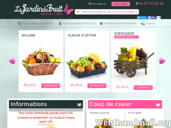 lejardindufruit.com website preview