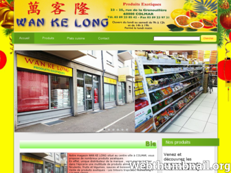 wan-ke-long.com website preview