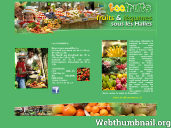 toofruits.fr website preview