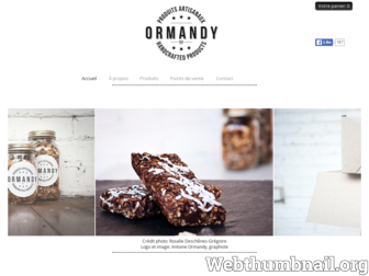 ormandynutrition.com website preview