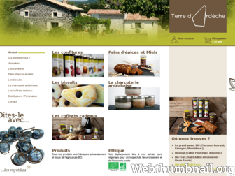 produits-bio-ardeche.fr website preview