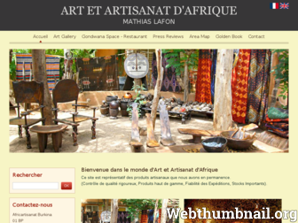 africartisanat.com website preview