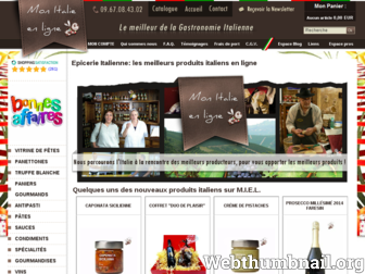 mon-italie-en-ligne.com website preview