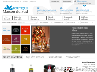 maisondusud.com website preview